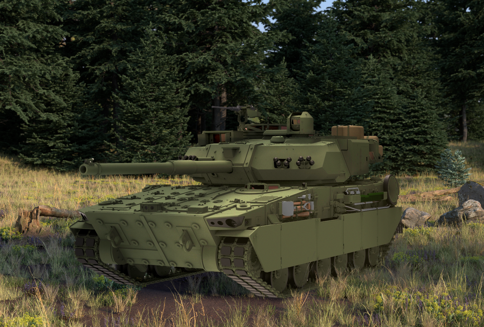 M1A1 Main Battle Tank - General Dynamics Land Systems